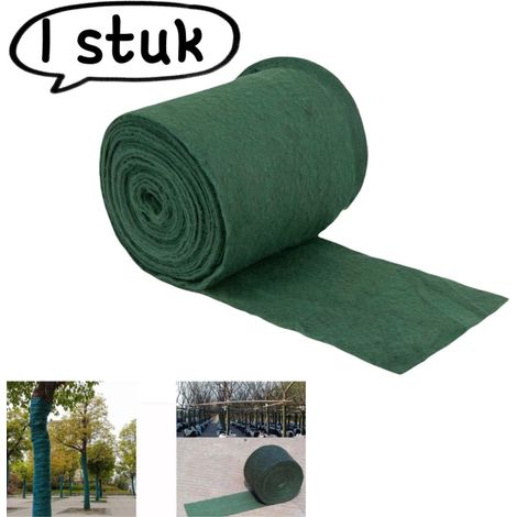 Toile de protection pour arbres, épaisse, isolante, antigel et anti-UV, double couche, 0,12 x 20 m, verte (1/5)