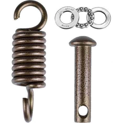 Kit de suspension ultime pour fauteuil suspendu - Goupilles à ressort et quincaillerie - Kit de suspension pour fauteuil suspendu de 227 kg (500 lb) compatible avec les fauteuils suspendus en forme de (1/5)