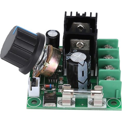 Régulateur de vitesse PWM pour moteur, variateur de vitesse CC 9V-50V 10A, haute efficacité, faible dégagement de chaleur, simple, couple élevé pour la production industrielle (1/5)