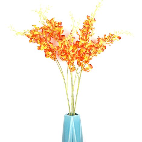 Bouquet De Fleurs Artificielles En Soie - Décoration Réaliste Pour Maison Et Événements - Lot De 1 (1/2)