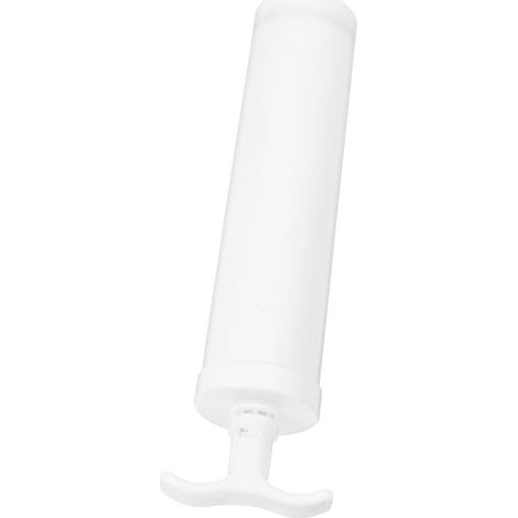 Zerodeko Pompe à Vide Manuelle Portable en PVC Blanc, Facile (1/5)