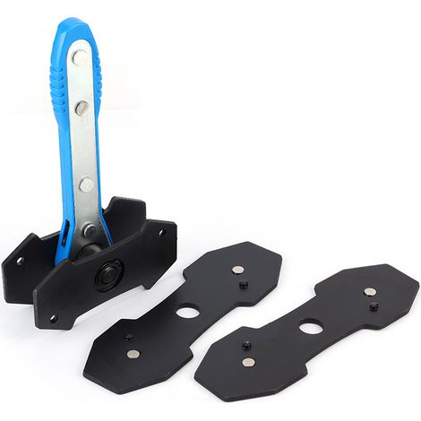 Clé à piston d'étrier de frein portable pour voiture, outil d'écartement et de presse de plaquettes, cliquet pivotant à 360° (1/5)