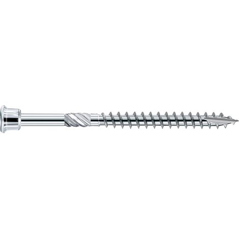 HSeasy Terra Terrassenschrauben Tordrive TX25 rostfrei Ø 5 x 50 mm - 200 Stück Edelstahl C1