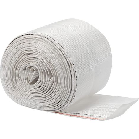 Tuyau de Refoulement 100mm ID 15m de Long Tuyau Vidange Piscine PVC Léger Contre-Lavage Tuyau Lay Plat Renforcé Décharge 0.8Mpa Pour Piscine (1/5)