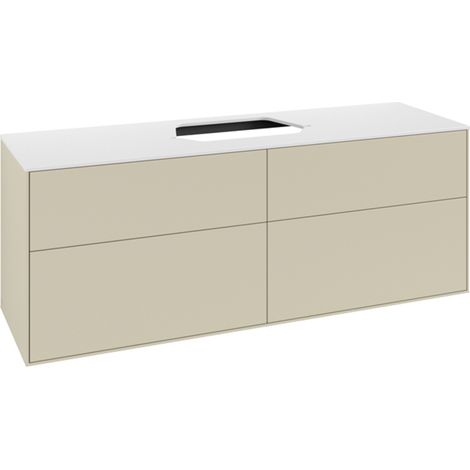 Villeroy & Boch Finion meuble sous lavabo, 4 tiroirs, lavabo au