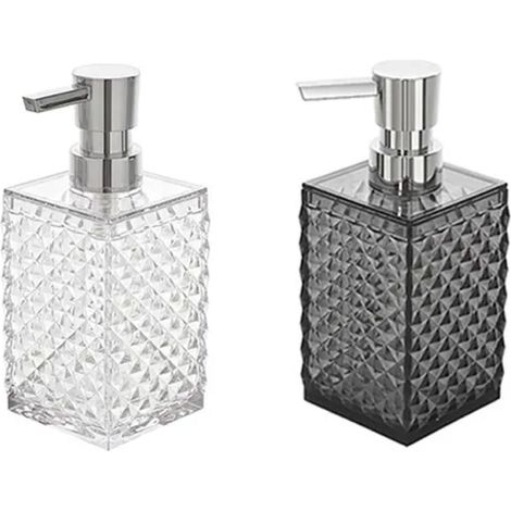 DOSASAPONE IN PLASTICA MODELLO MILANO DIM. CM(LXPXH):6,4X6,4X16 TRASPARENTE Idroweb