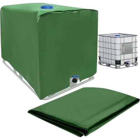 IBC 1000L Cover - UV Resistant - Dustproof - Foldable - Durable - White