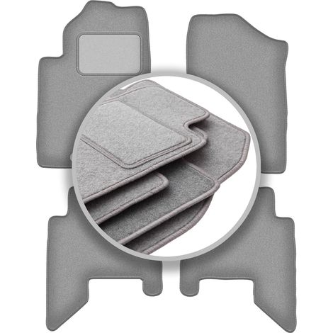 Tapis de sol gris pour Nissan Pathfinder 5 places (avant restylage) (2005-2010) (1/5)