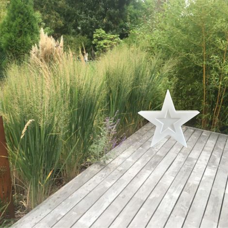 Sternleuchte Star in Star 55cm, RGB LED mit Fernbedienung (1/5)