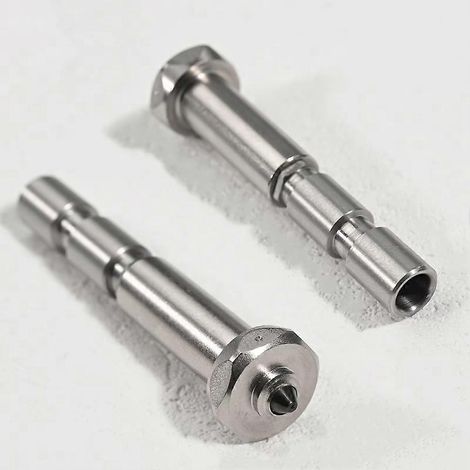2 Stück 0,4 mm Düse für Anycubic Kobra 3 Max, Düse aus gehärtetem Stahl für Kobra 3 Max, Schnellwechsel-Düsen-Kombination für Kobra 3 Max (1/5)