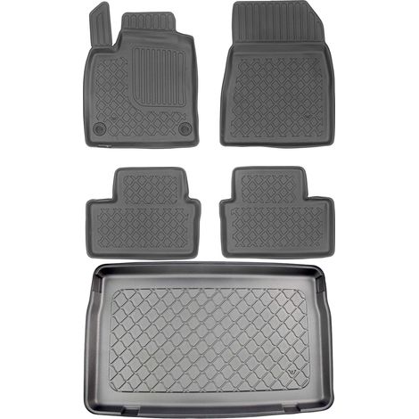 Tapis de coffre ARISTAR 193479G + tapis de sol ARISTAR 603478 - Renault Clio V Hatchback à partir de 09.2019, siège conducteur RN - INSTALLÉS (1/5)