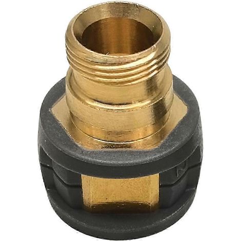 Raccord de remplacement pour tuyau haute pression compatible avec les nettoyeurs haute pression HD5/11 et HD6/15 : Raccord de tuyau d'eau N (1/5)