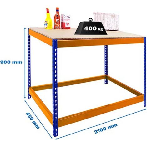 Banco da lavoro Simonrack simonwork basic 1 210x45 cm robusto