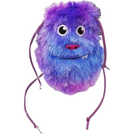 Peluche Chat de Dessin Animé à l'Herbe à Chat, Résistante aux Morsures, Jouet à Mâcher pour Chat (1/4)