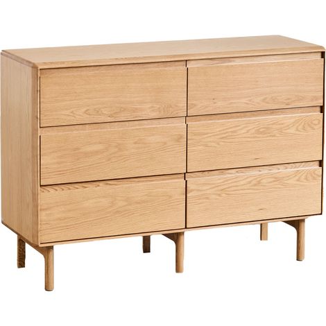 Commode en bois Treveris à 6 tiroirs SKLUM (1/5)
