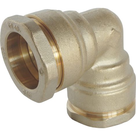 Somatherm for you - Eguali gomito di ottone per la tuba PE D32 - Tecnologia di montaggio a una via che garantisce il giusto montaggio della connessione (1/2)