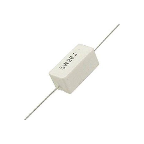 2r2 5wh Resistenza all'avvolgimento 2r2 5w 5% Assiale 2,2 Ohm 5w 2,2r5wh