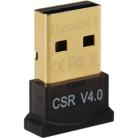 Link-e - Dongle USB, adattatore Bluetooth V4.0 (portata 20-50 m, velocità 3 Mbps) compatibile con Windows 10/8/7/XP/Vista/2000/ME/98se/98 (1/3)