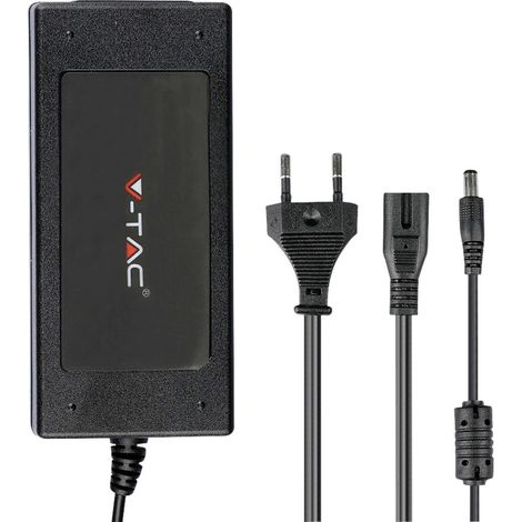 V-TAC LED Strip Netzteil 42W 12V 3,5A Plug&Play Jack 2.1 2,4m Kabel mit IP44 Stecker