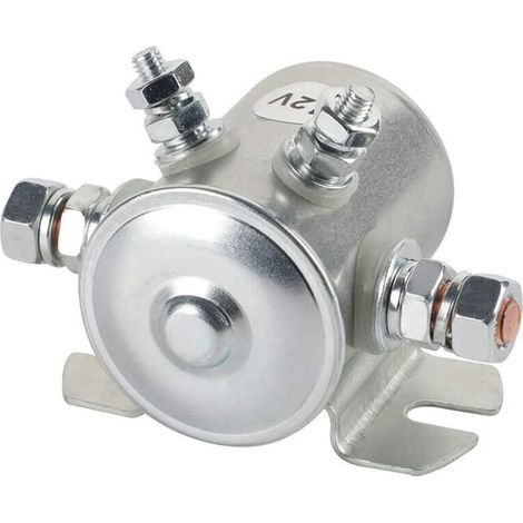Relais Démarreur 12V DC Service Continu 300A Max pour Chariot Golf Treuil Marine Pointe (1/4)