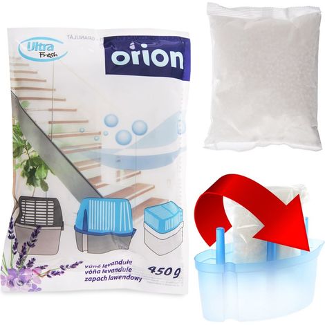 Feuchtigkeitsabsorber-Ersatzeinsatz Lavendel-Trockenmittel 450 g (1/5)