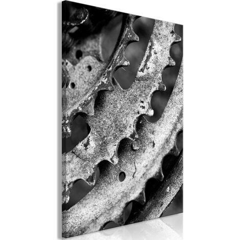 Tableau Imprimé "Gears" 60 x 90 cm (1/2)