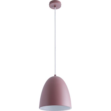 Paco Home Sospensione Lampada Da Cucina Sala Da Pranzo Tavolo Da Pranzo Interno Oro Bianco  Senza illuminante,  Rosa-Matt-Bianco