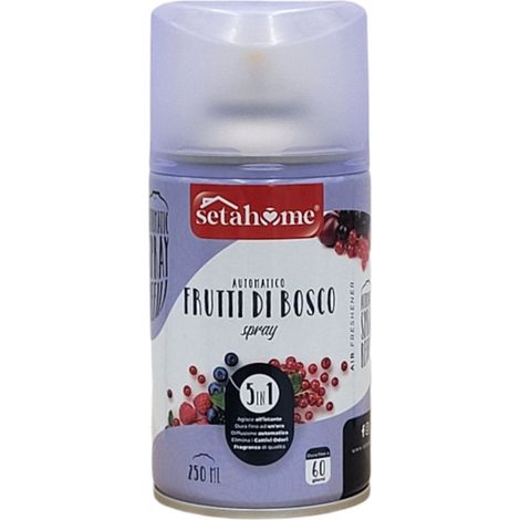 24x Nachfüller für automatischen Duftspender 250ml Lufterfrischer Raumspray Duftspray Raumduft Nachfüllpackung Nachfülldosen Air Freshener Automaticspray - Beere (1/5)