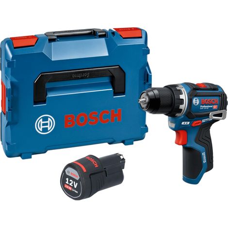 Trapano avvitatore a batteria Bosch GSR 12V-32 Professional 12 V 32 Nm Brushless + 1 batteria da 3,0 Ah + L-boxx - senza caricabatterie (1/5)