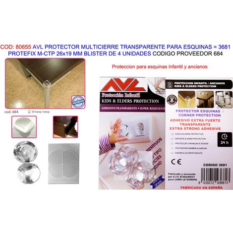 Angoli trasparenti Avl protefix 26x19 mm