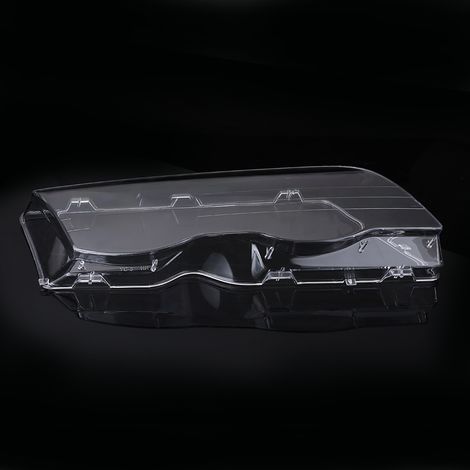 Paar klare Frontscheinwerfergläser, rechts und links, für BMW 3er E46 1998-2001 4-türige Limousine (1/5)