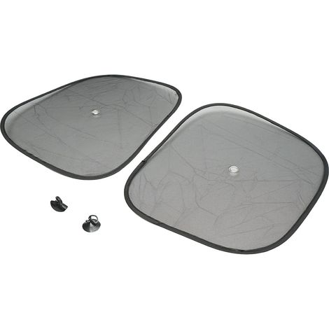 Set di 2 tendine parasole per finestrini laterali auto 44x36cm e ventose Breckner Germany (1/4)