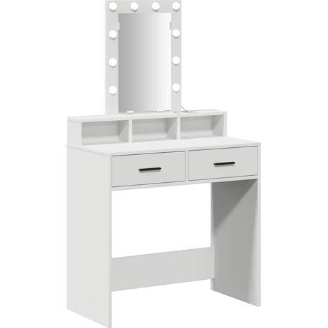 Maison Exclusive - Tavolo da Trucco Bianco 79 x 41 x 140 cm Legno multistrato