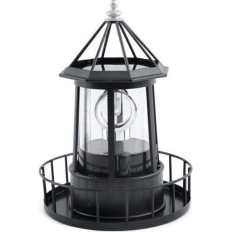 Lampe solaire rotative à LED pour jardin, décoration extérieure, idéal pour un sentier, une terrasse ou une cour (1/3)
