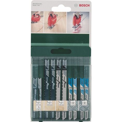 Accessories 2609256776 Jeu de lames pour Scie sauteuse 10 pièces (1/3)