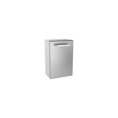 KWC AR Abfallbehälter, RODAN, Edelstahl, 200x295x165 mm, Aufputz, ca. 3,7 l (1/2)