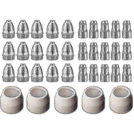 Buse d'électrode pour plasma P80 - pointe de coupe de 1,5 mm et 100 A (1/5)