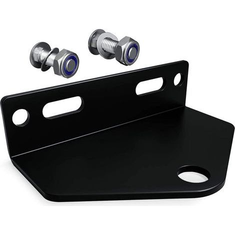 Universal Zero Radius Lawnmower Trailer Hitch, 12.7 cm, High Strength Steel - Installation Hardware Included (Black) (1/5)