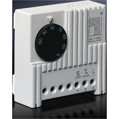 Rittal SK 3118000 Igrometro grigio RAL 7035 regolazione (1/3)