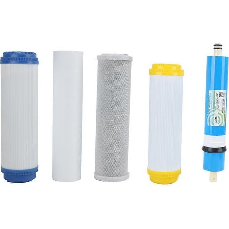 Universelle 5-stufige Filterkartusche, Ersatzteil für Wasserreiniger, Wasserfilter-Ersatz (1/5)