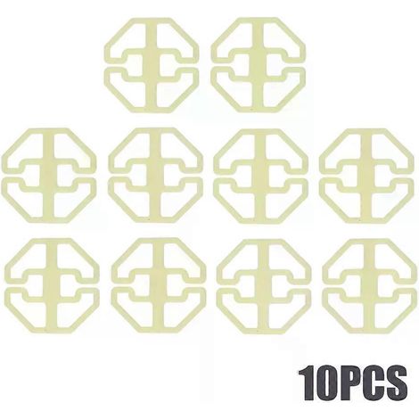 Lot de 10 embouts de siège auto prune, crochets automatiques pour coussins, boucle prune, crochets métalliques, poignées de fixation en plastique, accessoires décoratifs