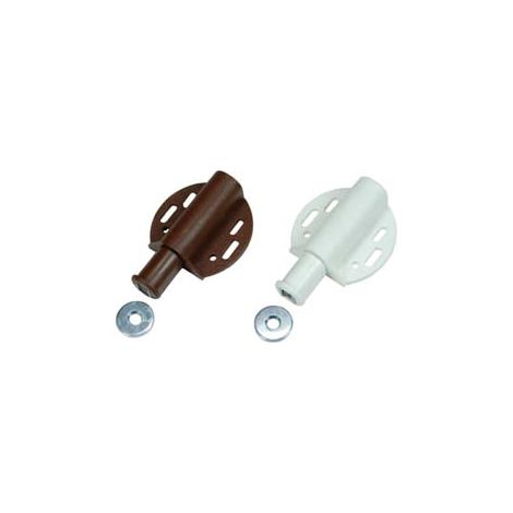 CRICCHETTO MAGNETICO AUTOMATICO A SCATTO DA APPLICARE- - colore marrone - 20 pezzi