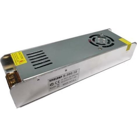 Trasformatore led 360w 30a alimentatore led 12v dc per striscia lampadine driver