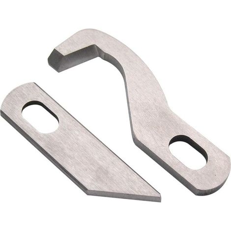 Ensemble de couteaux de surjeteuse supérieur et inférieur compatible avec/remplacement pour la marque Singer S14-78 Pfaff Brand Element 1450OL (1/5)