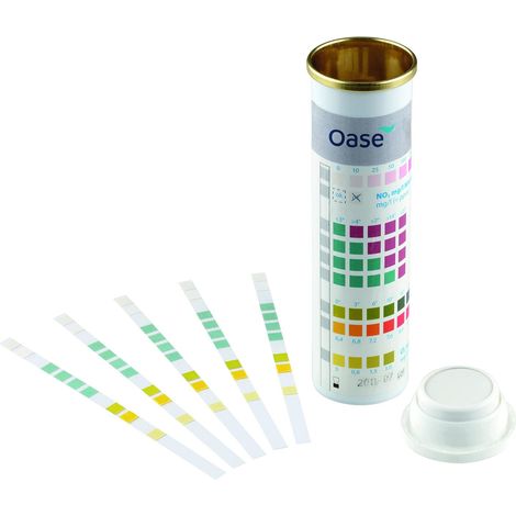 AquaActiv QuickSticks 6in 1 50 pièces - Analyse de l’eau Eau de l’étang de pêche étang de pêche Koiteich Piscine (1/2)