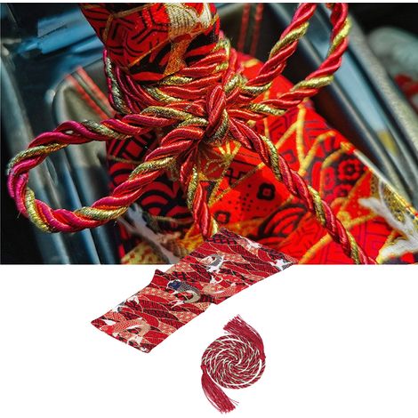 Protection anti-poussière universelle pour levier de vitesse, housse rétro en tissu pour décoration intérieure auto (1/5)