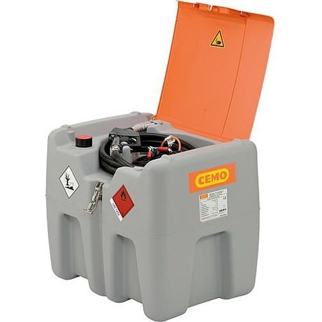 Système de ravitaillement Cemo DT Mobil Easy 210l avec couvercle 10981