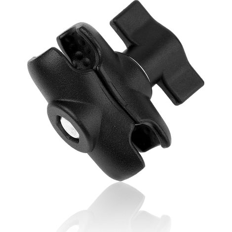 Bras à Double Douille, Bras à Double Douille en Alliage d'Aluminium de 5,4cm Support de Téléphone pour Vélo et Camion Montage pour Composants Boule 1" (1/5)