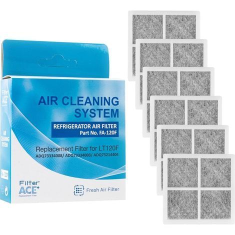 6 Filtre à air, Charbon actif, Anti-odeur, Antibactérien, Réfrigérateur LG Pure N Fresh (1/4)