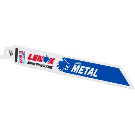 Lenox MetalWolf Wave Edge Reciprocating Saw Blade – 203mm x 19mm x 0.9mm, 24 TPI, Pack of [Quantity]